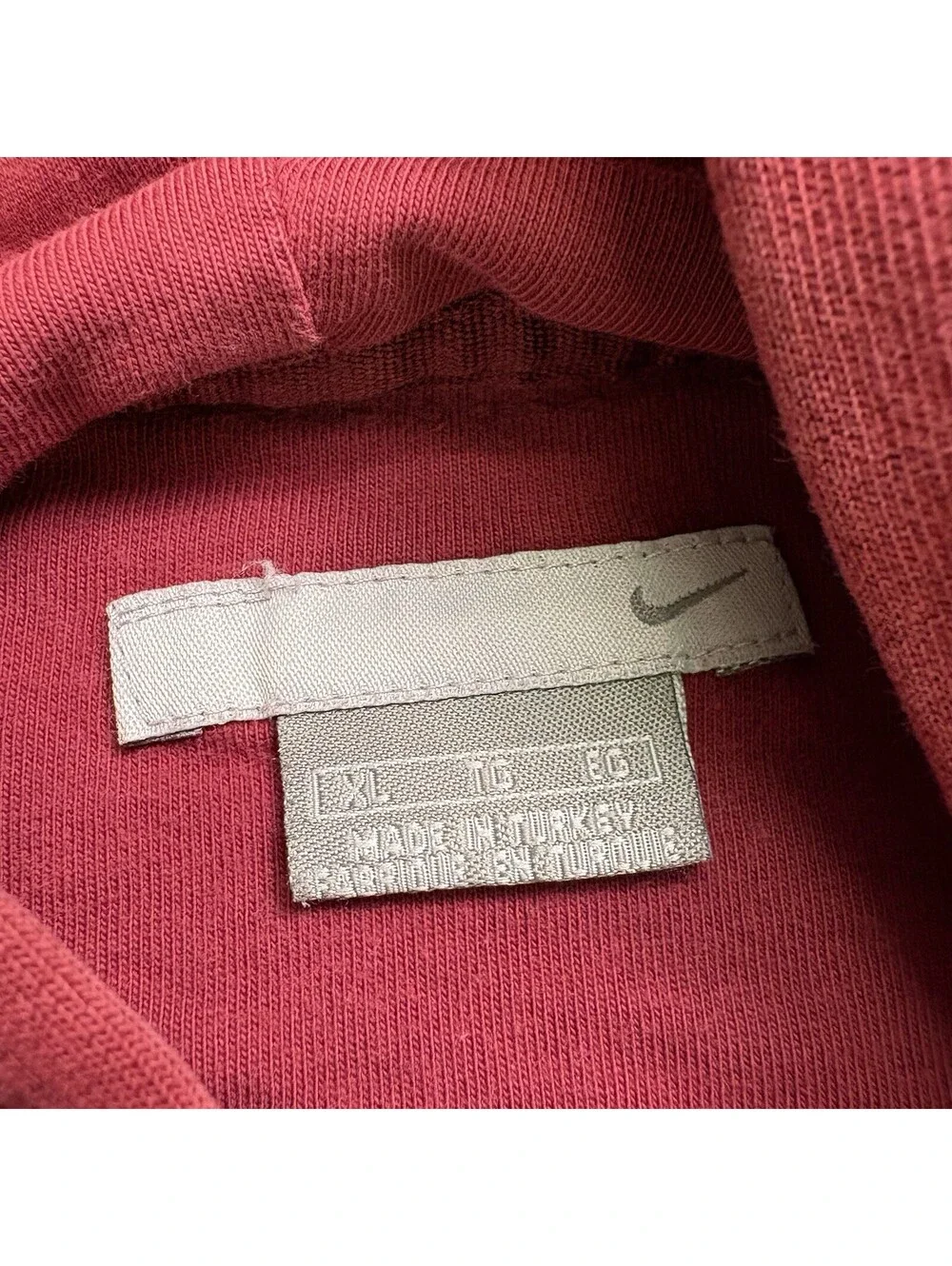 Vintage Y2K Pullover Hoodie Size XL Red
